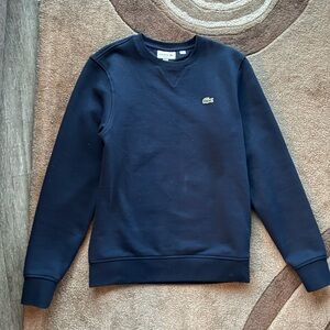 Lacoste Classic fit navy sweater